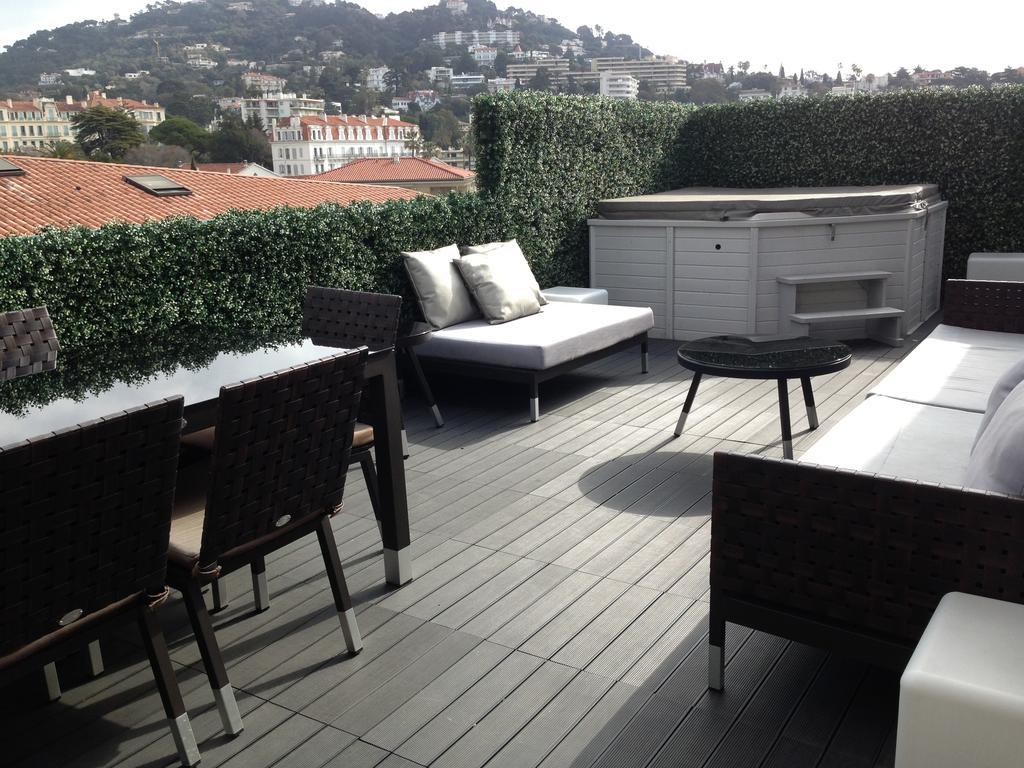 Apartamento Penthouse With Jacuzzi On The Big Terrace Cannes Exterior foto