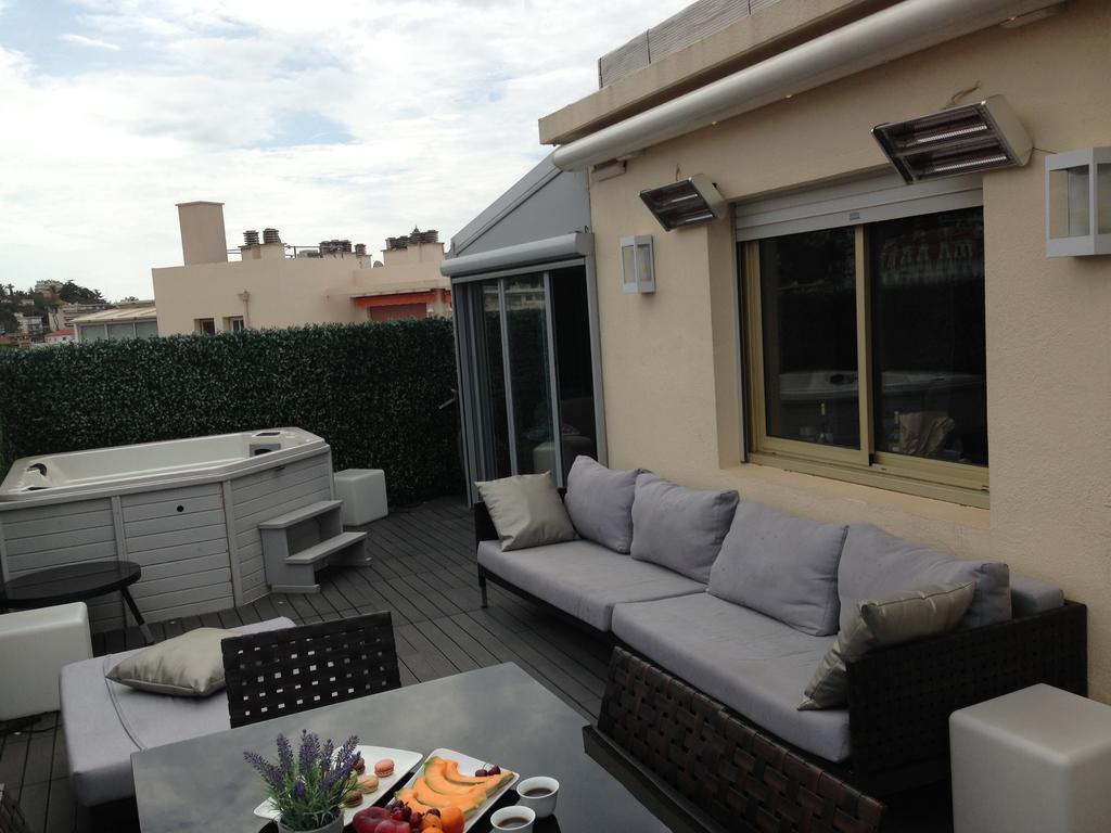 Apartamento Penthouse With Jacuzzi On The Big Terrace Cannes Exterior foto