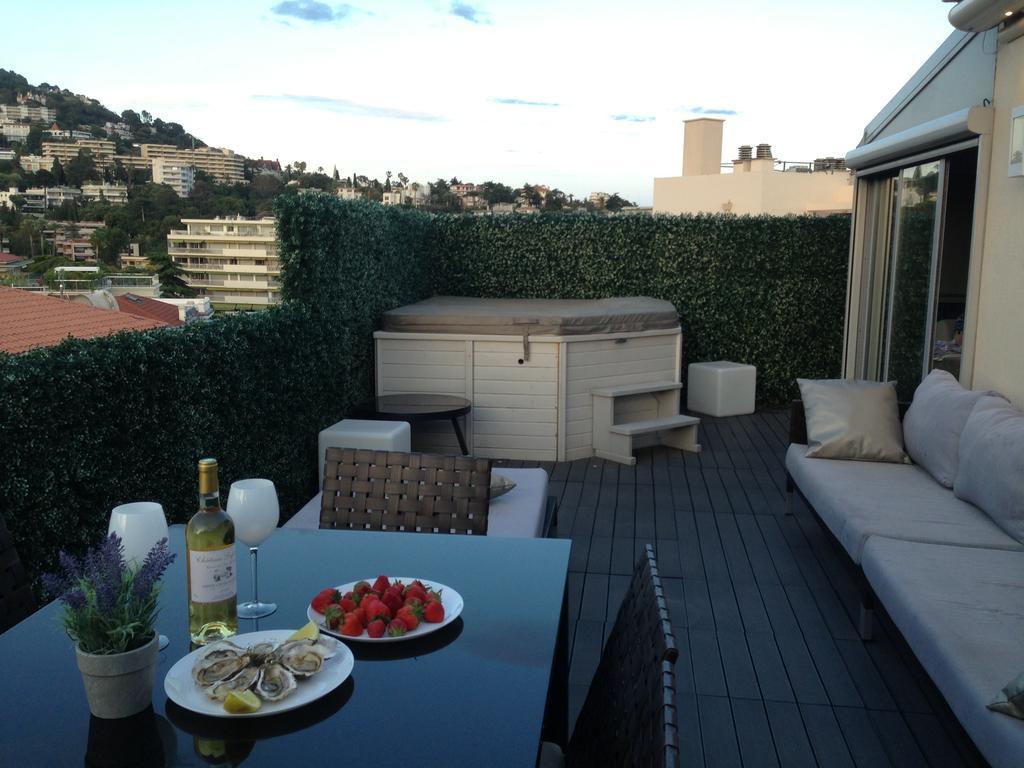Apartamento Penthouse With Jacuzzi On The Big Terrace Cannes Exterior foto
