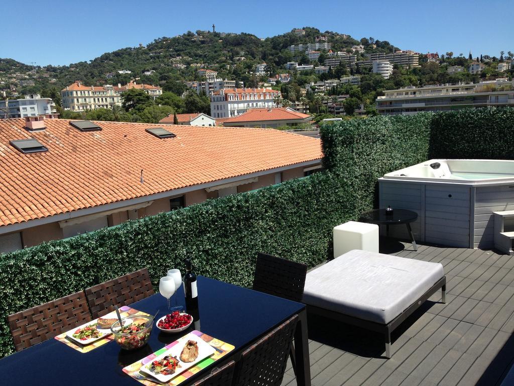 Apartamento Penthouse With Jacuzzi On The Big Terrace Cannes Exterior foto