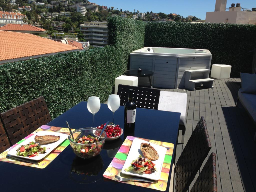 Apartamento Penthouse With Jacuzzi On The Big Terrace Cannes Exterior foto